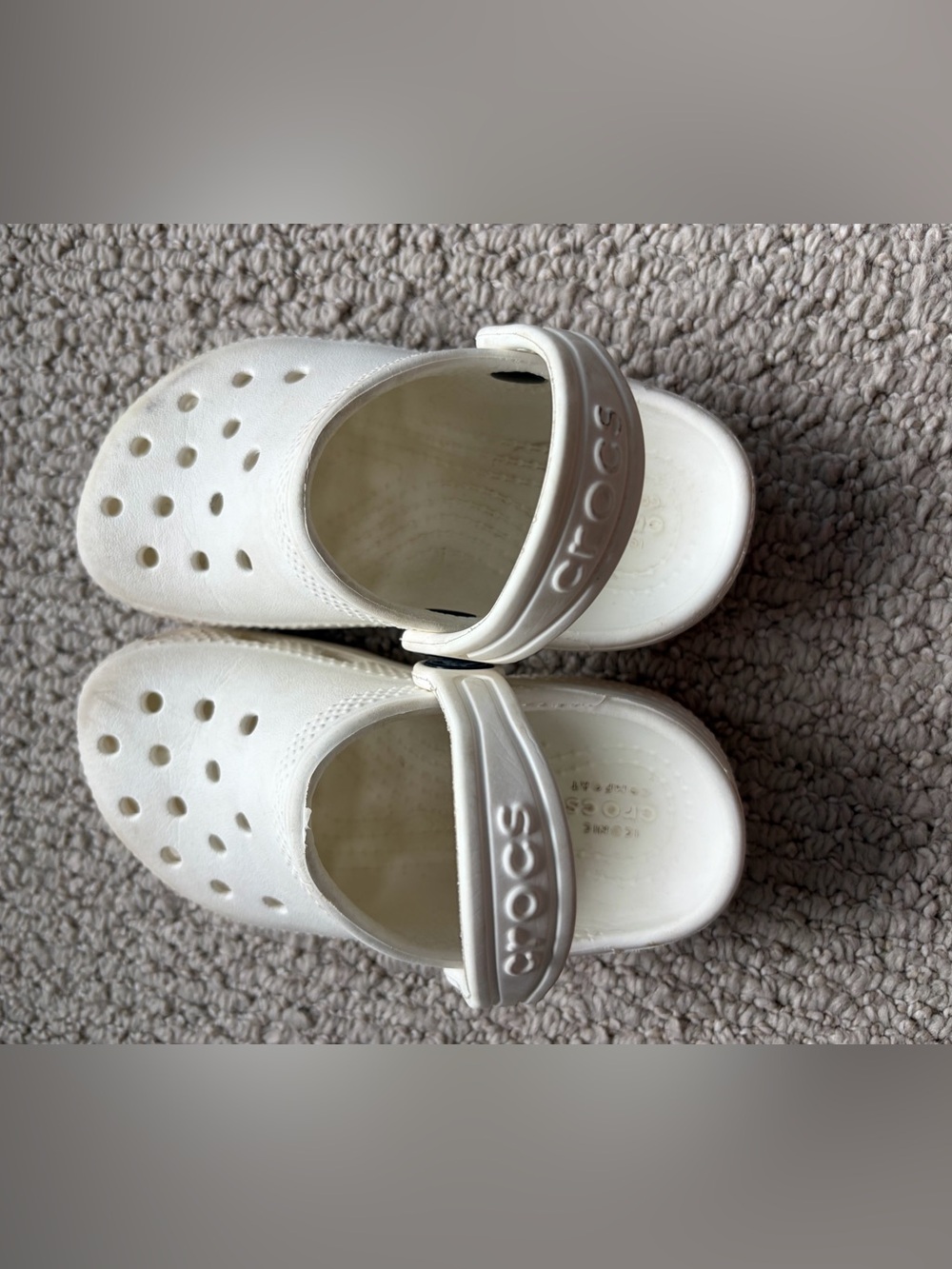 CROCS Kids Classic Clog in White